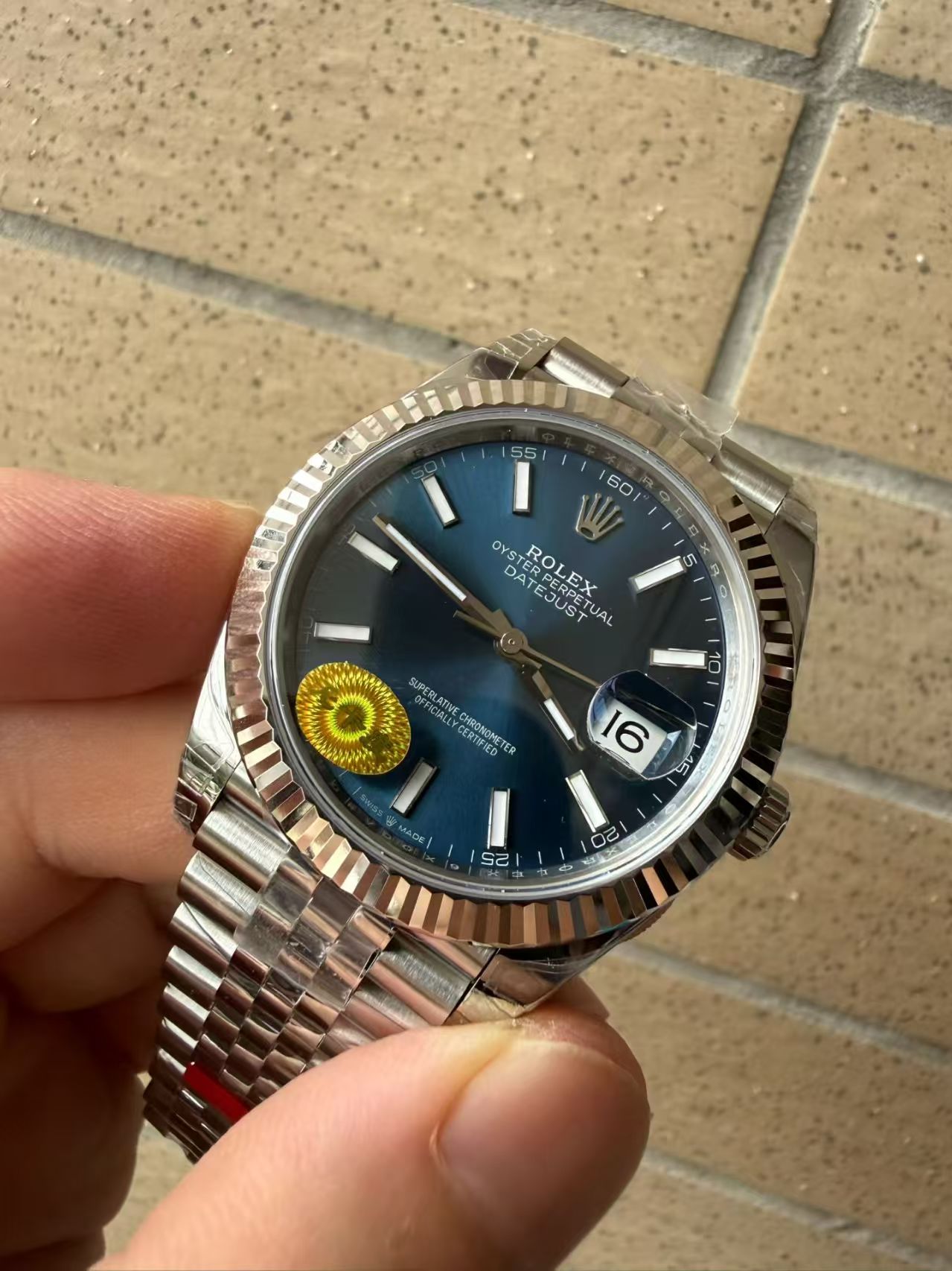 (image for) VS Factory Rolex Datejust II Blue Dial Free Sprung 3235 Movement Jubilee Bracelet