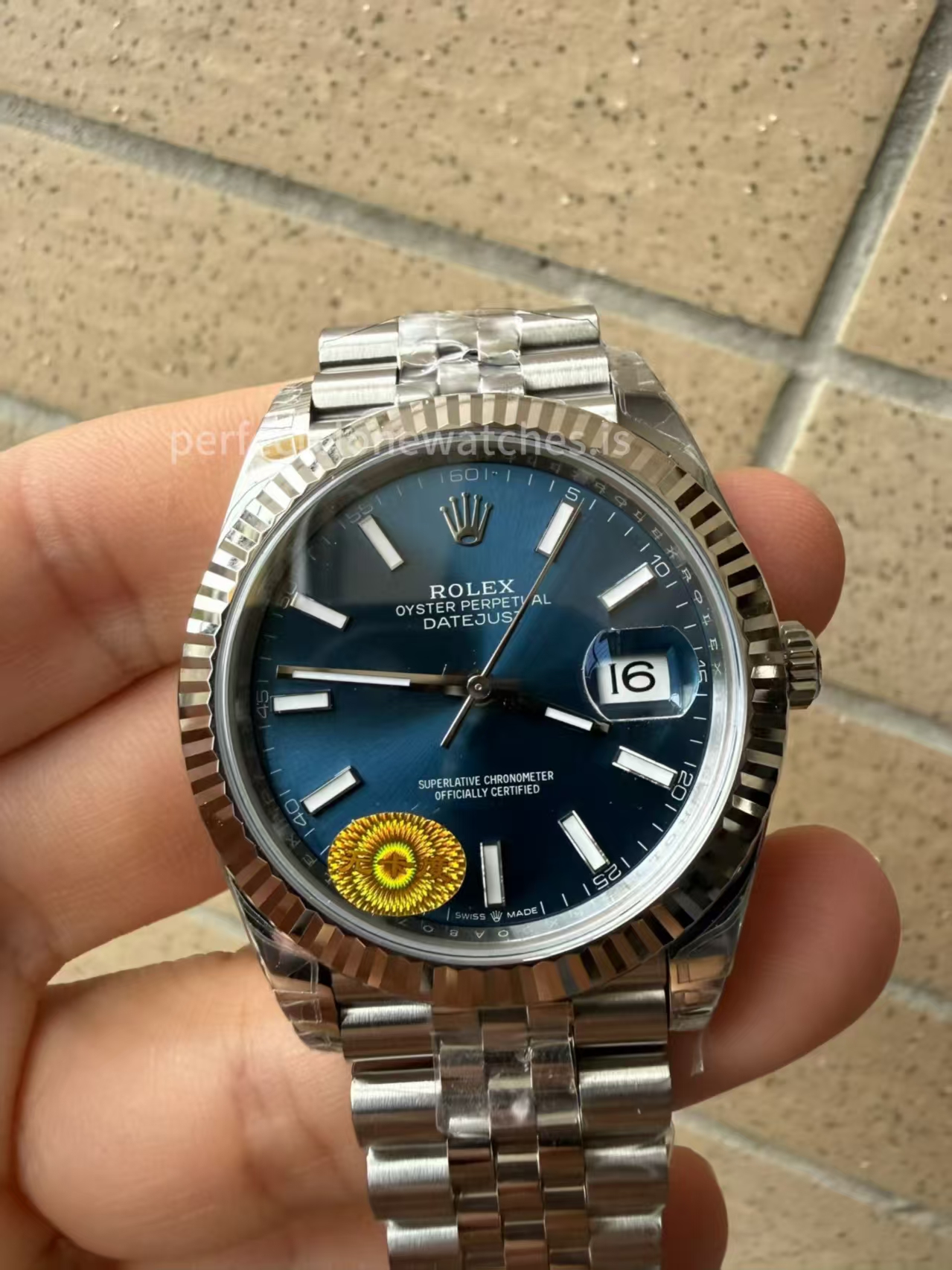 (image for) VS Factory Rolex Datejust II Blue Dial Free Sprung 3235 Movement Jubilee Bracelet